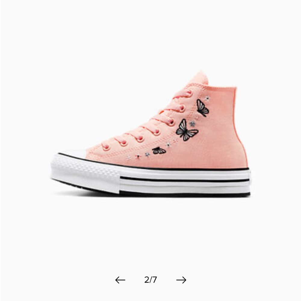 Converse EVA Lift Butterflies - Picture 2 of 6